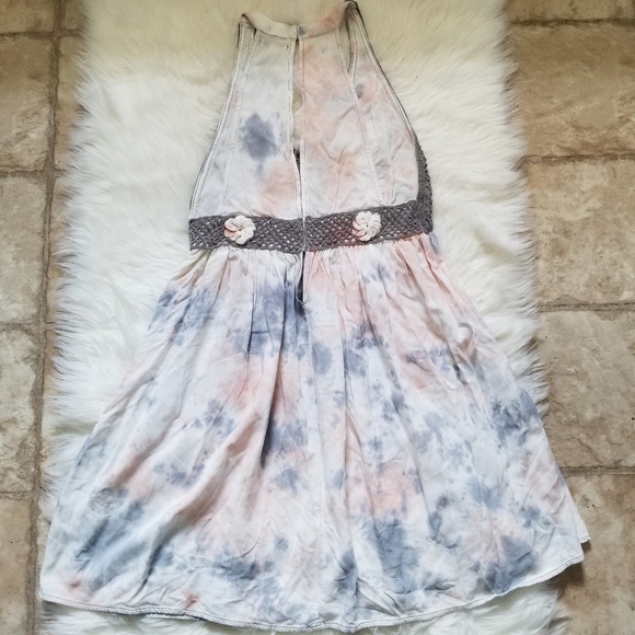 Black Swan Crochet Tie Dye Dress Small - Picture 9 of 11